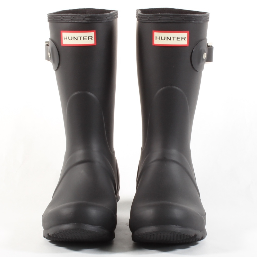 Hunter Women's Original Short Rain Boots Matte BLK - Picture 5 of 8